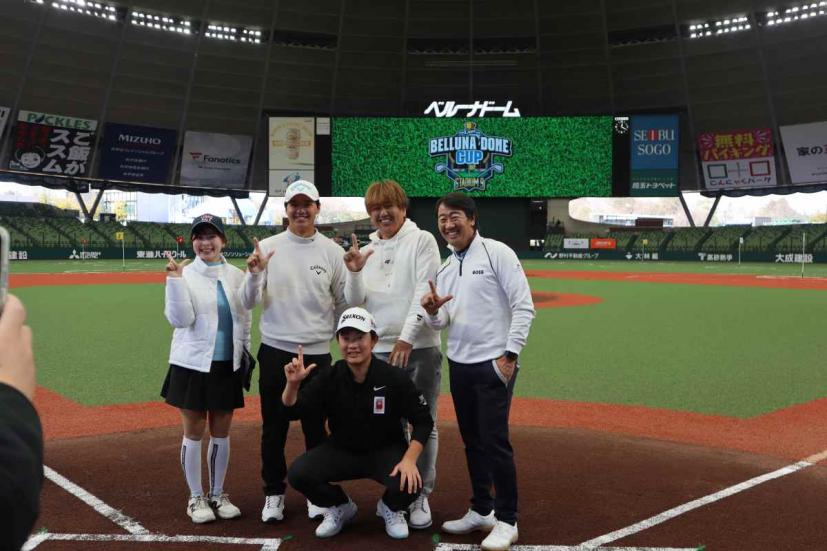 ベルーナドーム,ゴルフイベント,野球,野球場,西武ライオンズ