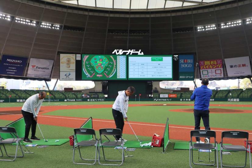 ベルーナドーム,ゴルフイベント,野球,野球場,西武ライオンズ